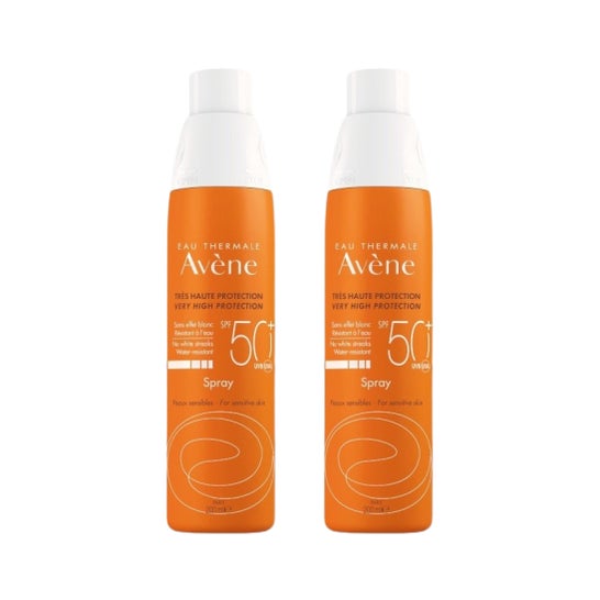 Avène Pack Spray Solaire SPF50+ Peaux Sensibles 2x200ml