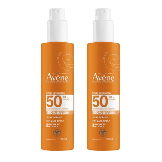 Avène Pack Spray Solaire SPF50+ Peaux Sensibles 2x200ml