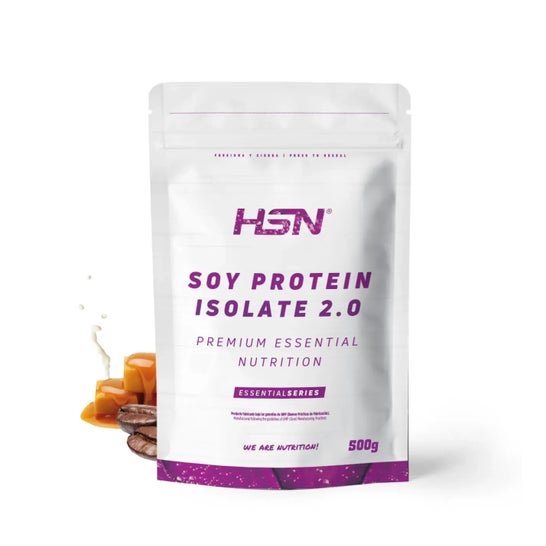 HSN Proteína de Soja Aislada 2.0's Café y Caramelo 500g