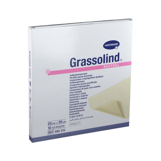 Hartmann Grassolind Neutral 20X20Cm 10