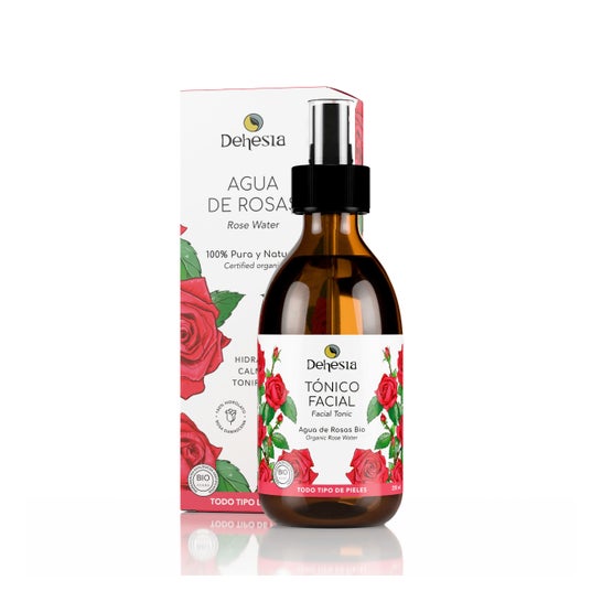 Dehesia Lotion tonique visage à l’eau de rose bio 250 ml