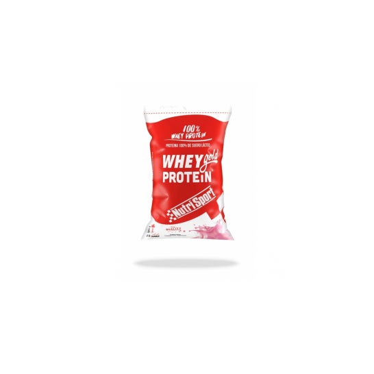 NutriSport Whey Gold Protein Fraise 500g
