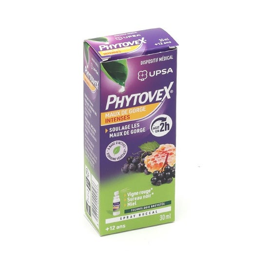 Phytovex Spray Intenso para el Dolor de Garganta 30ml