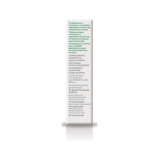 Eleuterococo Xxl 30 Caps Soria Natural *