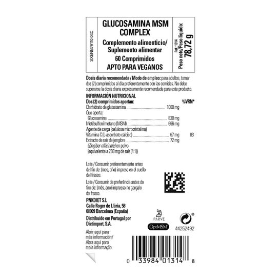 Solgar Glucosamine Msm Complex 60comp.