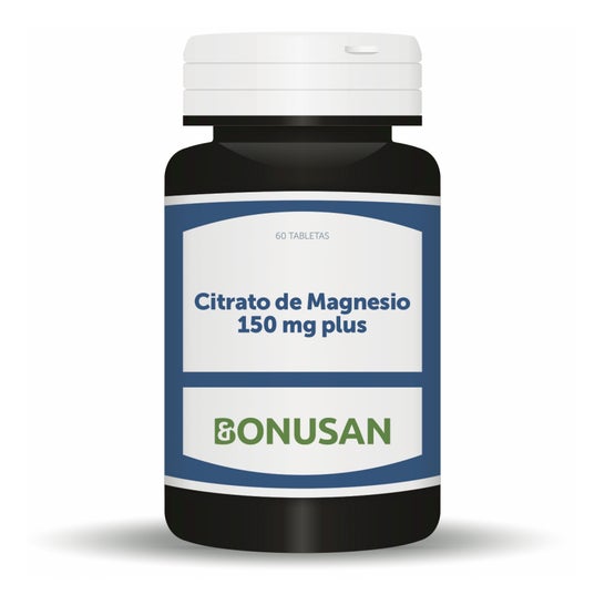Bonusan Citrate de Magnésium 150mg 60comp