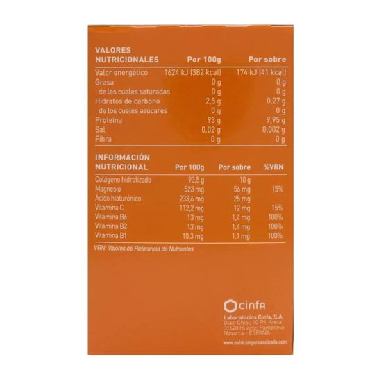 Ns Vitans Collagène Collagène Vanille 30s enveloppes Ns Vitans Collagène Collagène Vanille 30s enveloppes