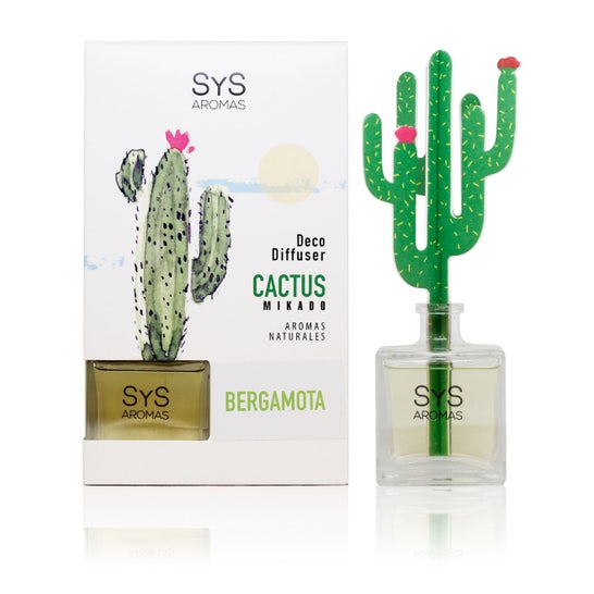 SYS Diffuseur de parfum Bergamote Cactus 90ml