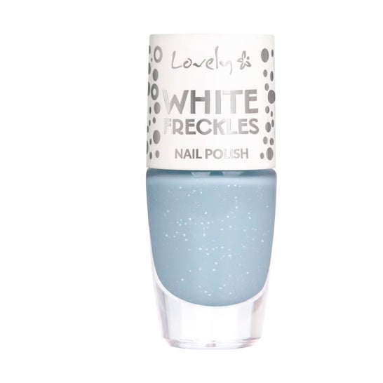 Lovely Nail Polish White Freckles N5 8ml