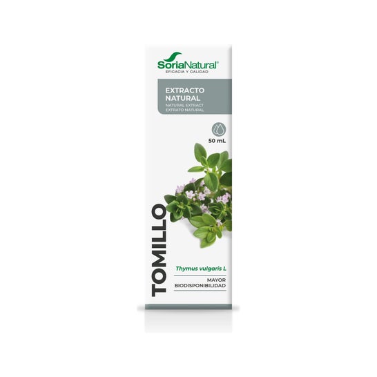 Extracto Tomillo Xxi 50 Ml Soria Natural *