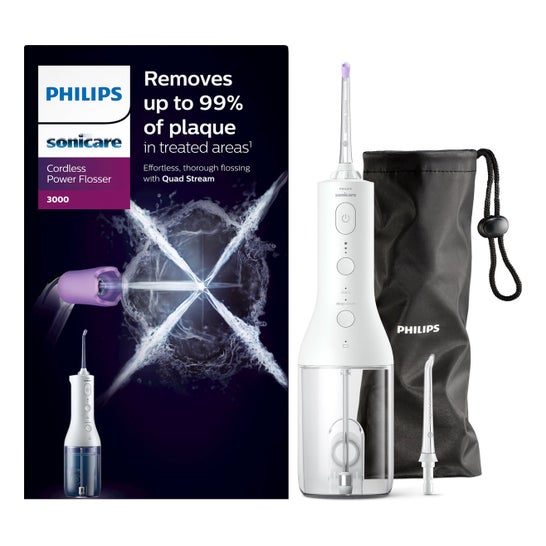 Philips Hydropulseur Power Flosser sans fil Blanc 1ut