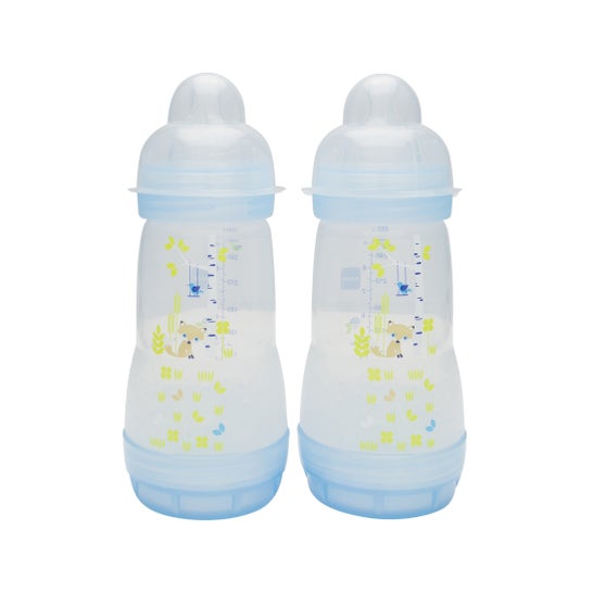 MAM Biberon 0 BPA Anti-Coliques 260 ml 2 unités
