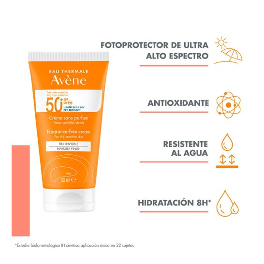 Avène Crème Sans Parfum SPF50+ 50 ml
