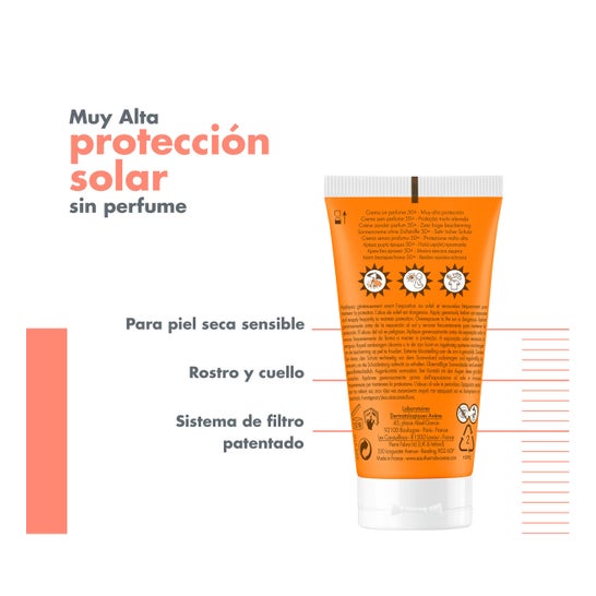 Avène Crème Sans Parfum SPF50+ 50 ml