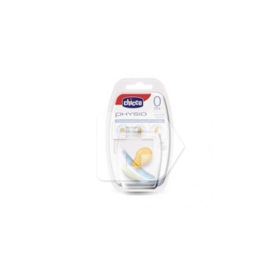 Chicco™ Tétine anatomique en caoutchouc Physio 0m+ Neutre 1u