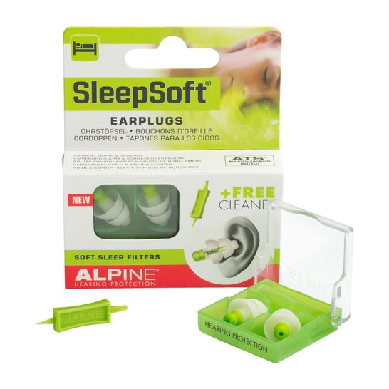 Alpine Sleepsoft Tapones para Oídos 2uds