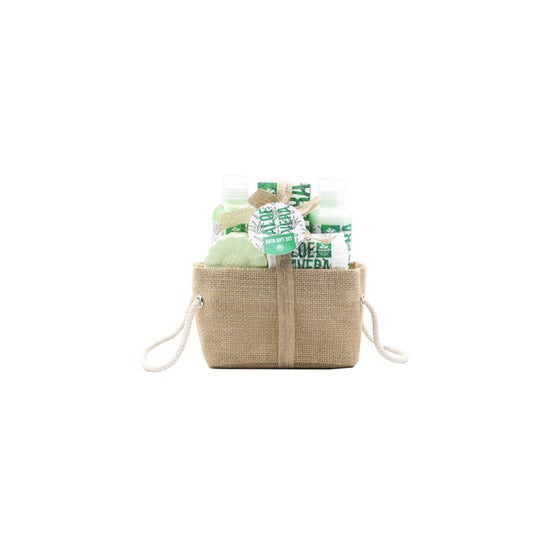 Becasan Nature Set Toile de Jute Aloe Vera