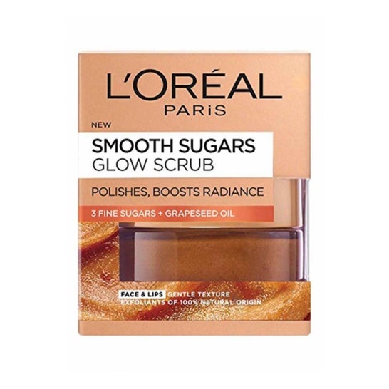 L'Oréal Smooth Sugars Gommage Éclat Huile Pépins de Raisin 50ml
