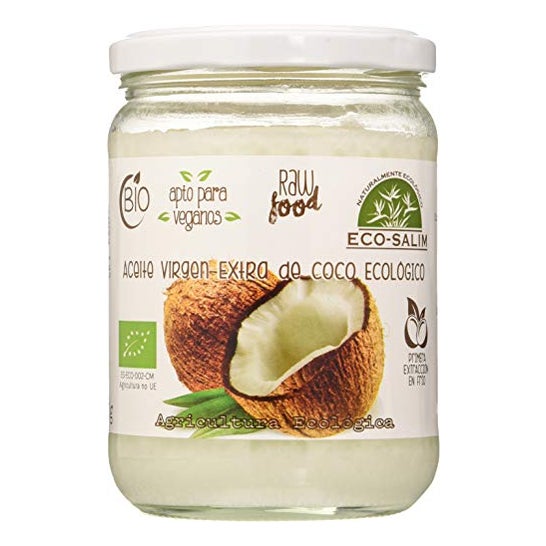 Huile de noix de coco extra vierge Eco Salim 430ml