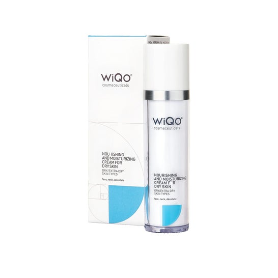 Wiqo Crème nourrissante et hydratante pour peaux sèches 50ml