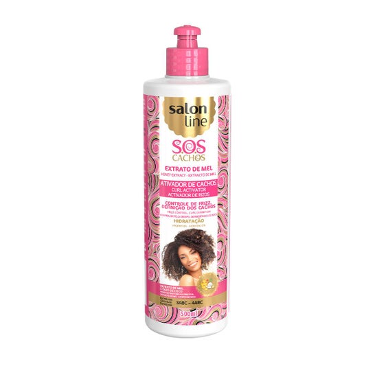 Salon Line SOS Cachos Activateur Boucles Extrait de Miel 500ml