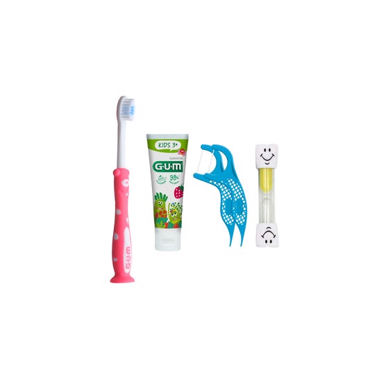 GUM Pack Trousse Kids + Brosse à dents 1 unité