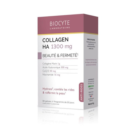 Biocyte Collagen HA 1300mg Beauté & Fermeté 80 Gélules