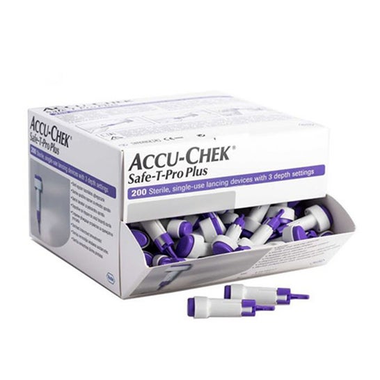 Roche Accu-Chek Safe-T-Pro Plus 200uds