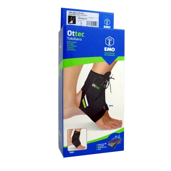 Orthèse de cheville réglable Ottec Emo T-Xl
