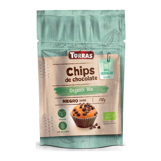 Torras Mini Drops Chips Chocolat 52% Doypack 200g