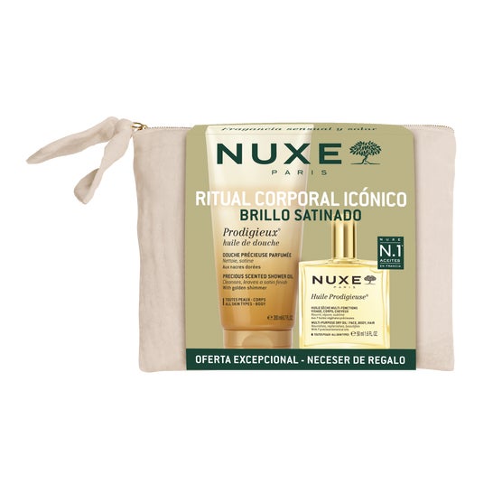 Nuxe Trousse Huile Prodigieuse 50 ml + Prodigieux Huile de Douche 50 ml