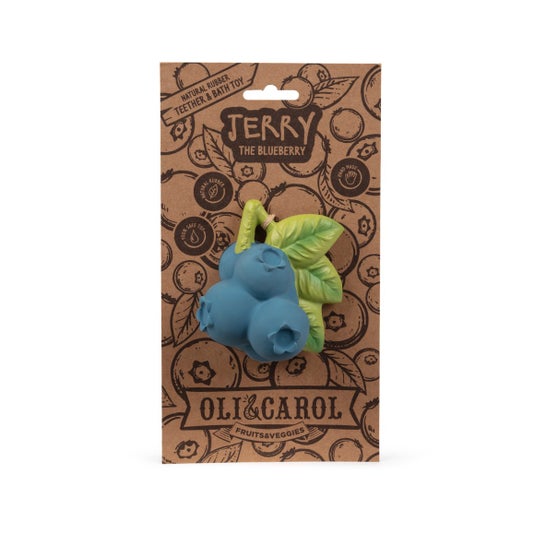 Oli & Carol Jerry The Blueberry Anneau de dentition 1 unité