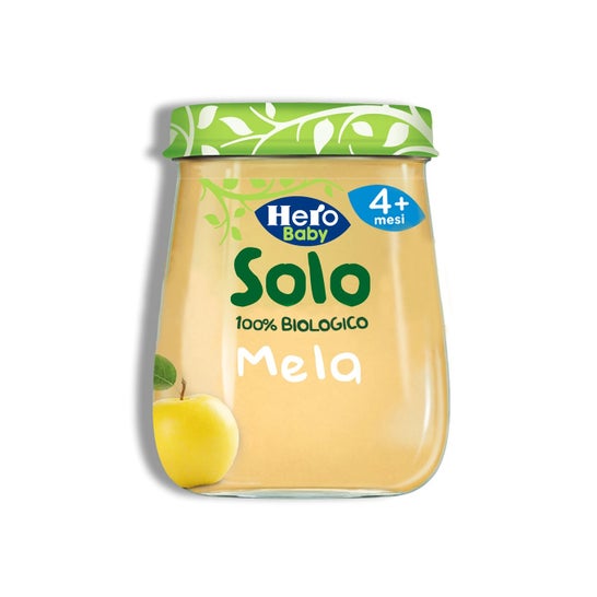 Hero Solo Bouillie Pomme Bio 120g