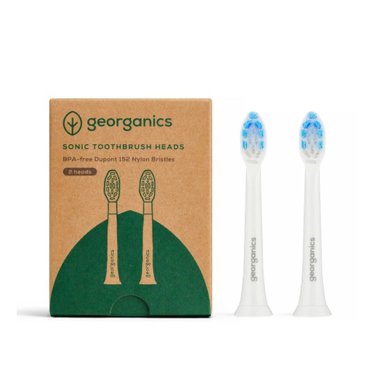 Georganics Sonic Têtes de Rechange 2 Unités