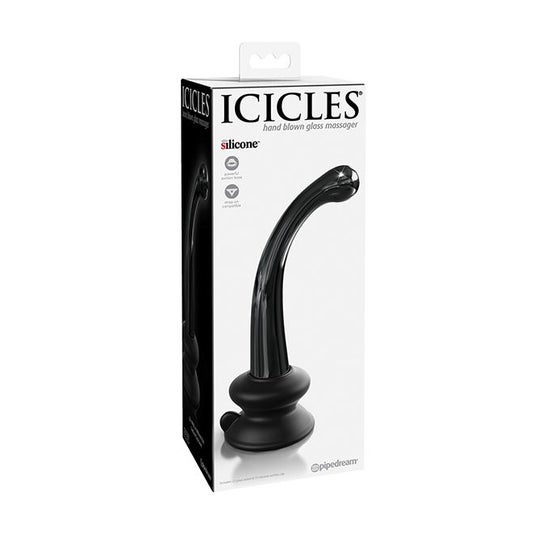 Icicles Number 87 Hand Blown Glass Massager 1ut