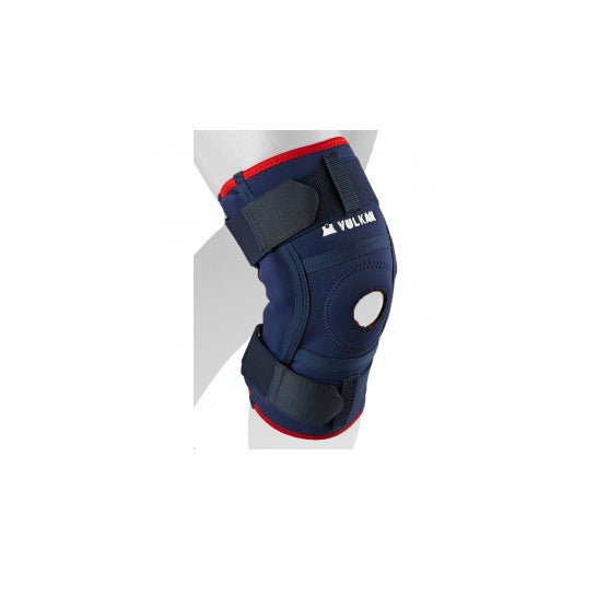 Genouillère Vulkan renforcement latéral classique bleu T-S