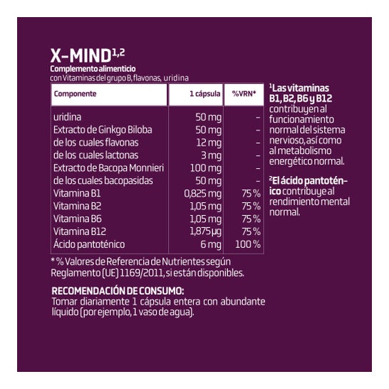 SPLMNT X-Mind 30 Capsules