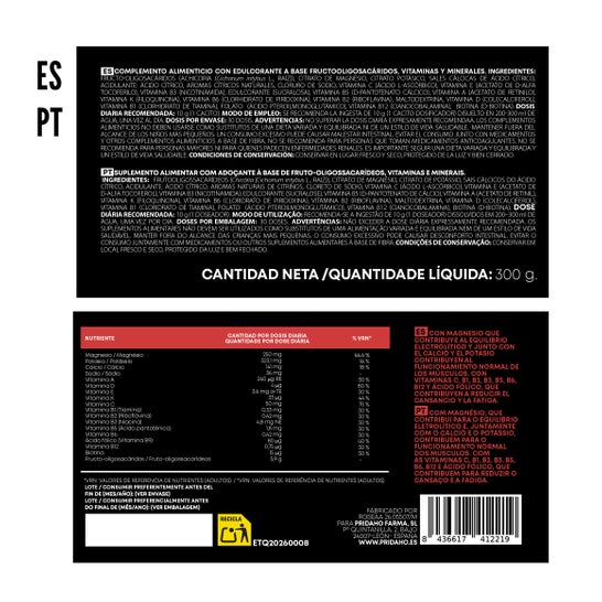 Sanon Sport Électrolytes 300 g