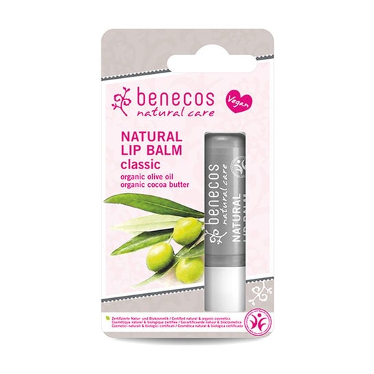 Benecos Cosmeticos Baume à Lèvres vegan Olive Karité 48g