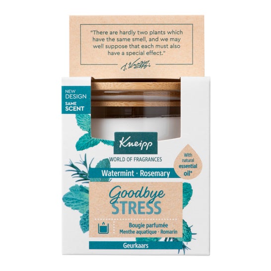 Bougie Kneipp au romarin et à la menthe 145g