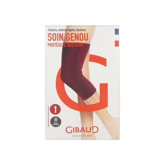 Gibaud Genouillère Rouge 6733 T1