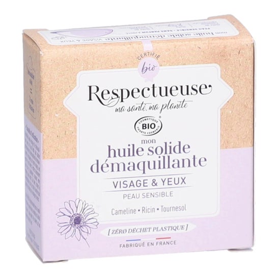 Respectueuse Huile Démaquillante Solide 15 g