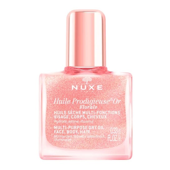 Nuxe Glow On The Go Soin Lèvres Very Rose + Huile Or Florale 10ml + Chouchou