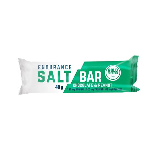 Gold Nutrition Endurance Salt Bar Choco & Peanut 40g