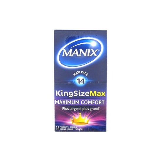 Manix King Size Max Préservatif Maximum Confort 14uts