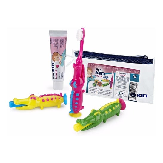 Kit de voyage Buccotherm dentifrice + brosse à dents