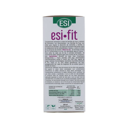 ESI Fit Contrôle de l'appétit Action rassasiante 128comp
