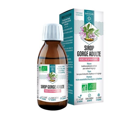 Dayang Sirop Gorge Adulte 125ml