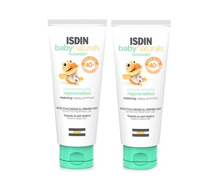 Isdin Babynaturals Crema Pañal Regeneradora 2x50ml