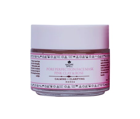 Nature Spell Masque facial à la perfection à l'argile rose et aux pores de rose